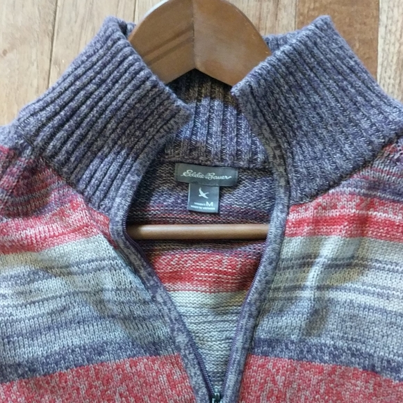 Eddie Bauer zip sweater - Picture 2 of 4